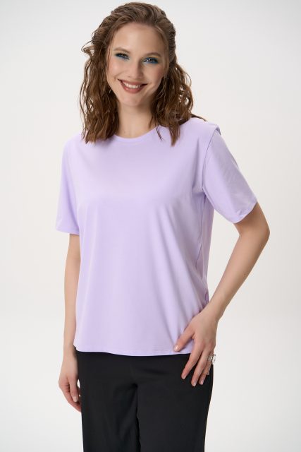 Футболка Базовая (сирень)
