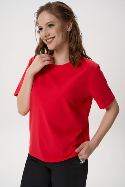 Футболка Базовая (красный)
