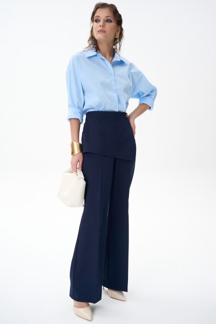 Брюки Агния (черника)