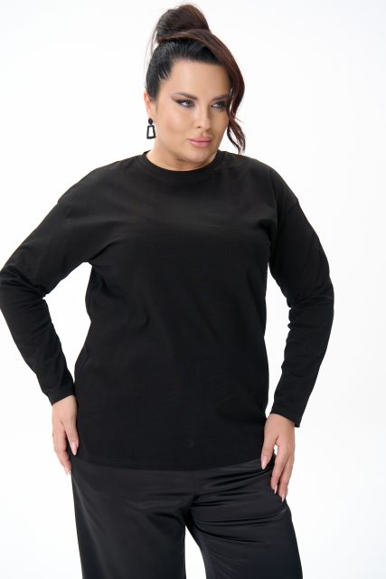 Лонгслив (черный)