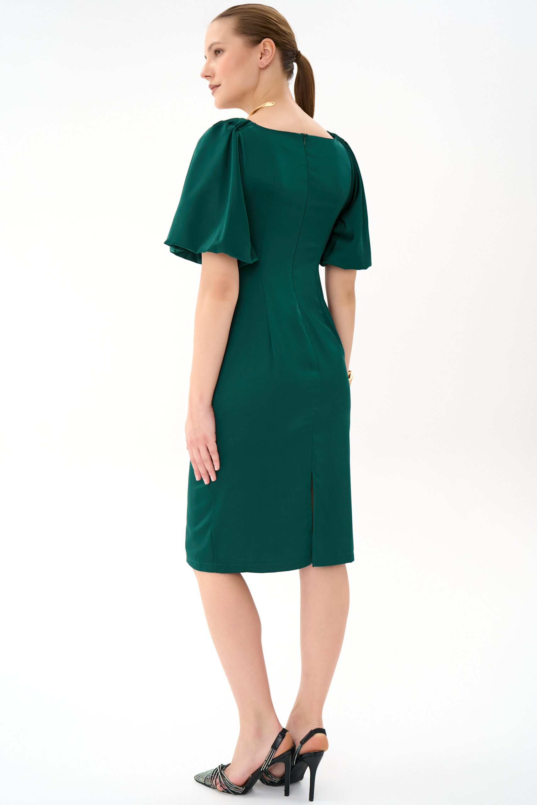 Платье Вирджиния (изумрудный)