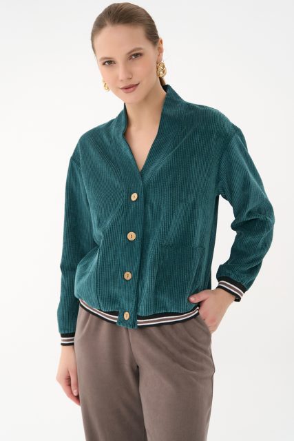 Бомбер Лэйб (бирюза)