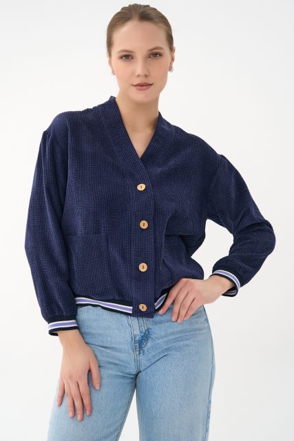 Бомбер Лэйб (синий)