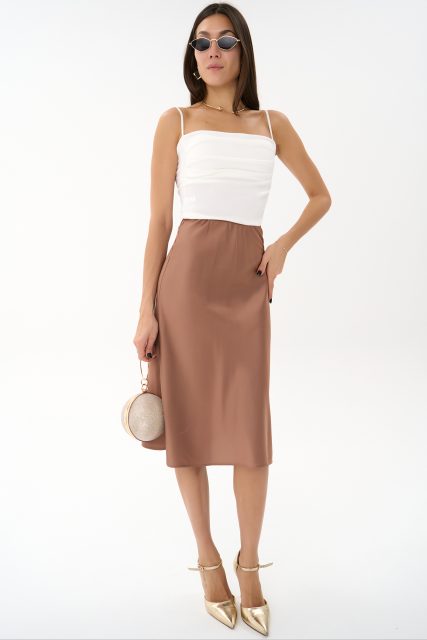 Юбка Энсли (бежевый)