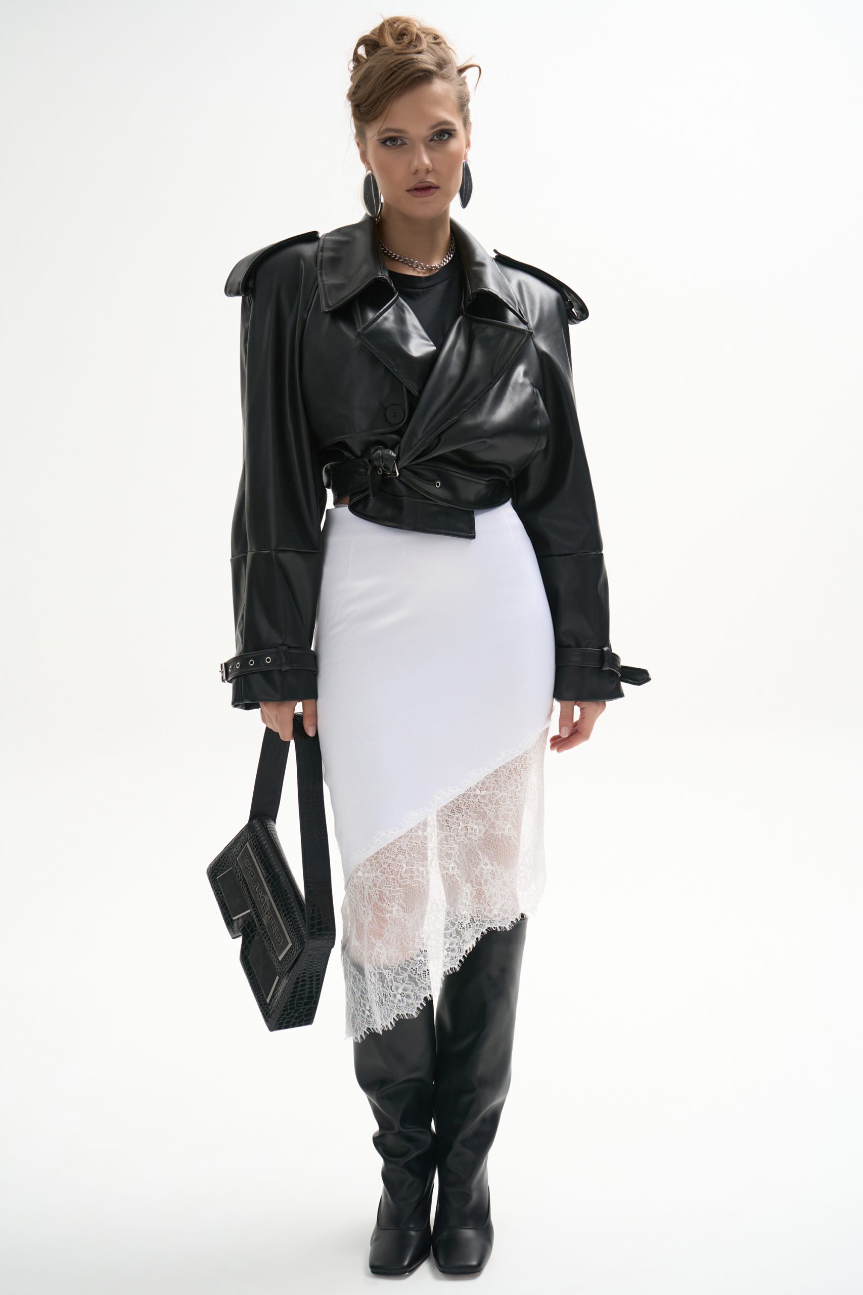 Юбка Алексия (белый)