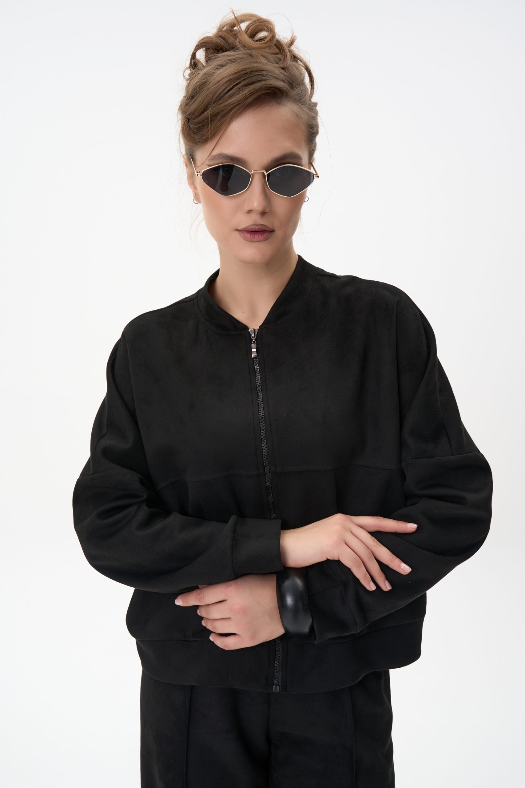 Бомбер Майли (чёрный)