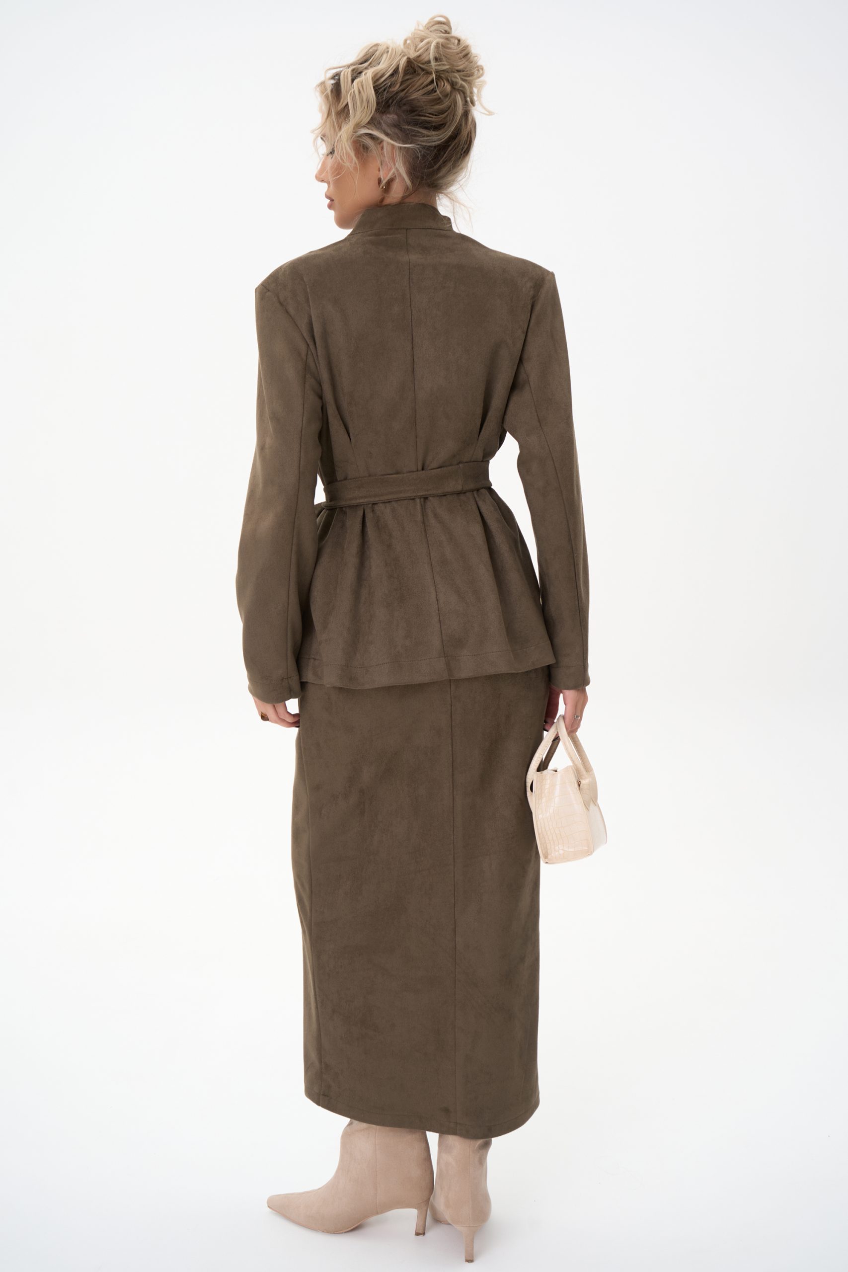 Юбка Майли (оливковый)