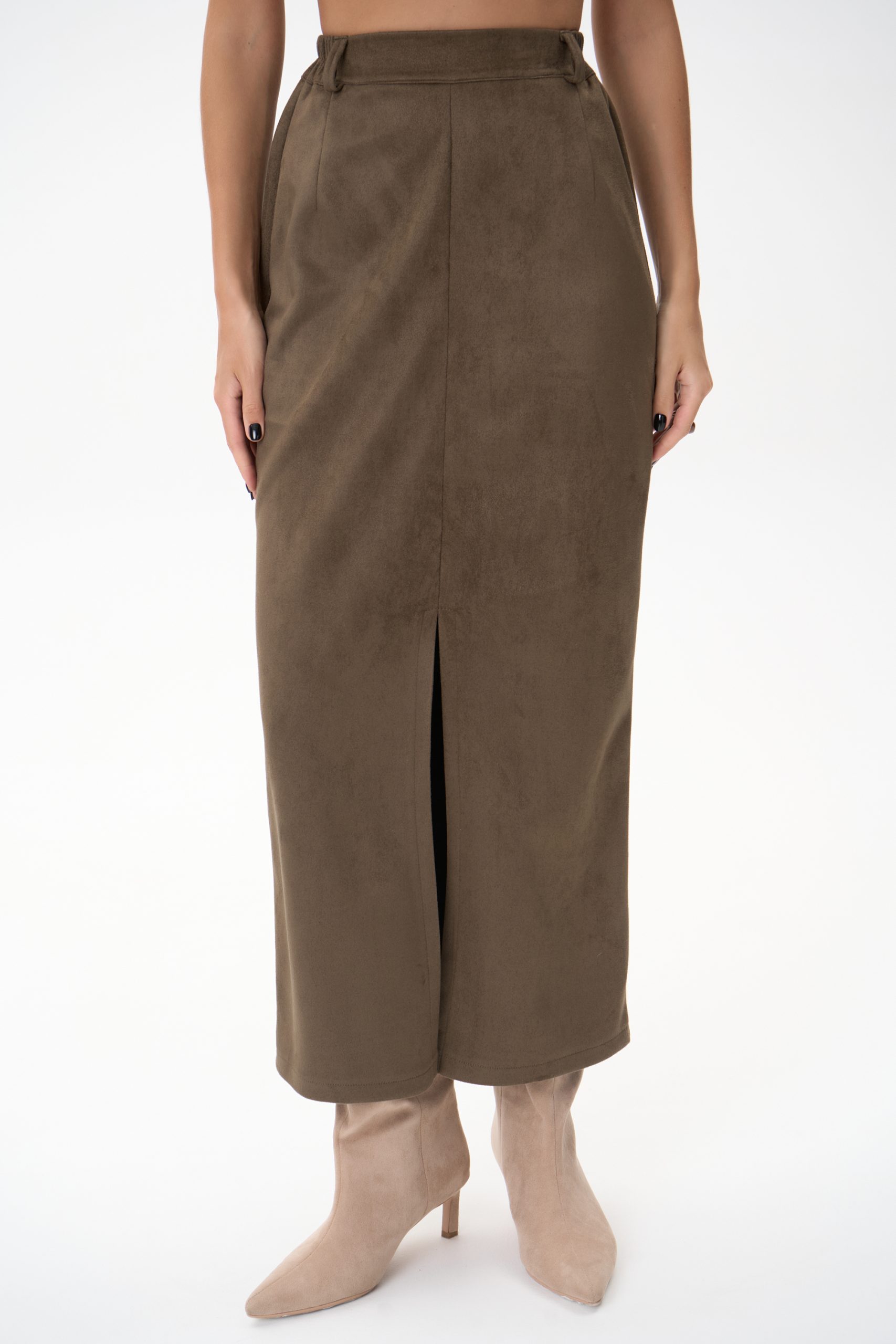 Юбка Майли (оливковый)