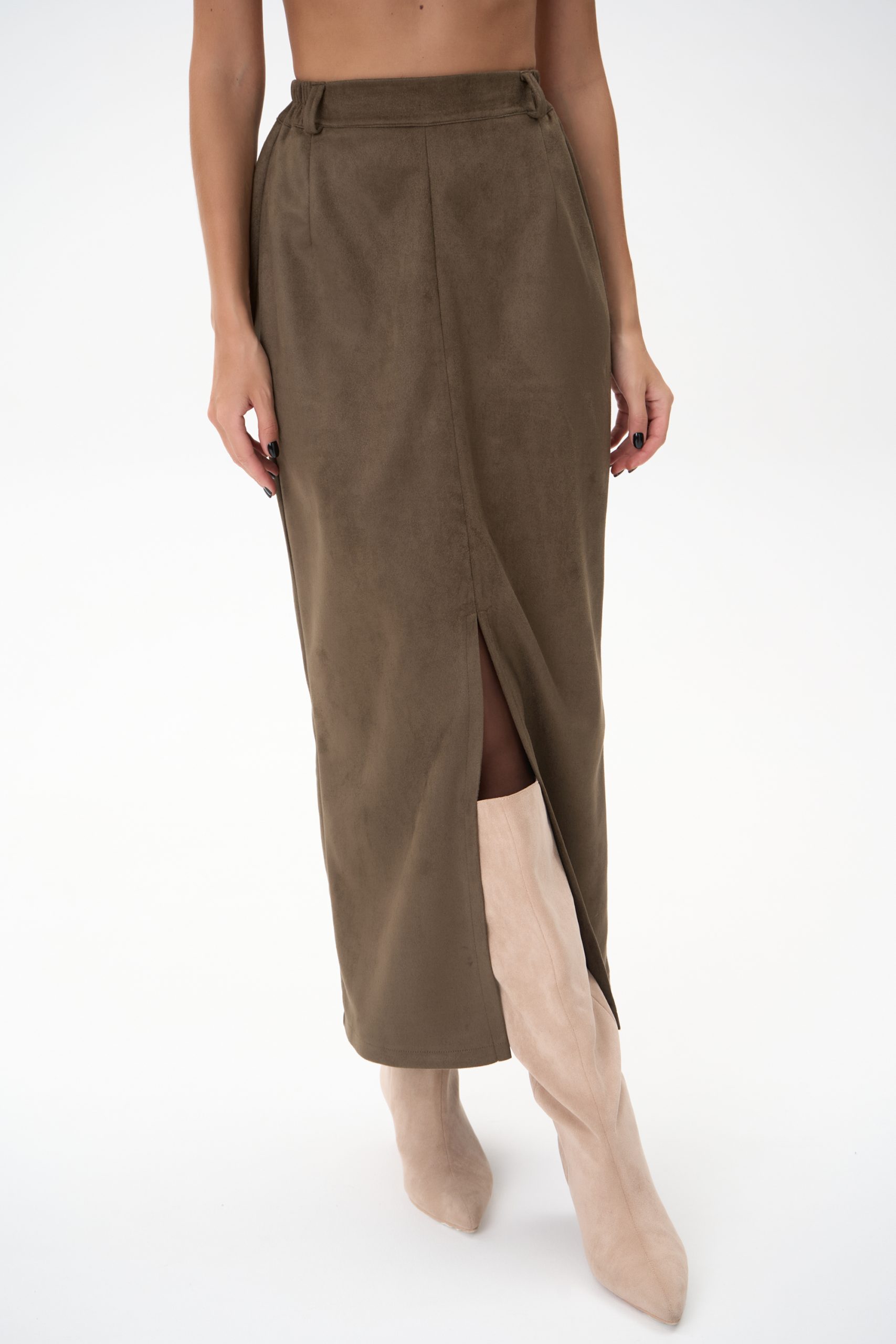 Юбка Майли (оливковый)