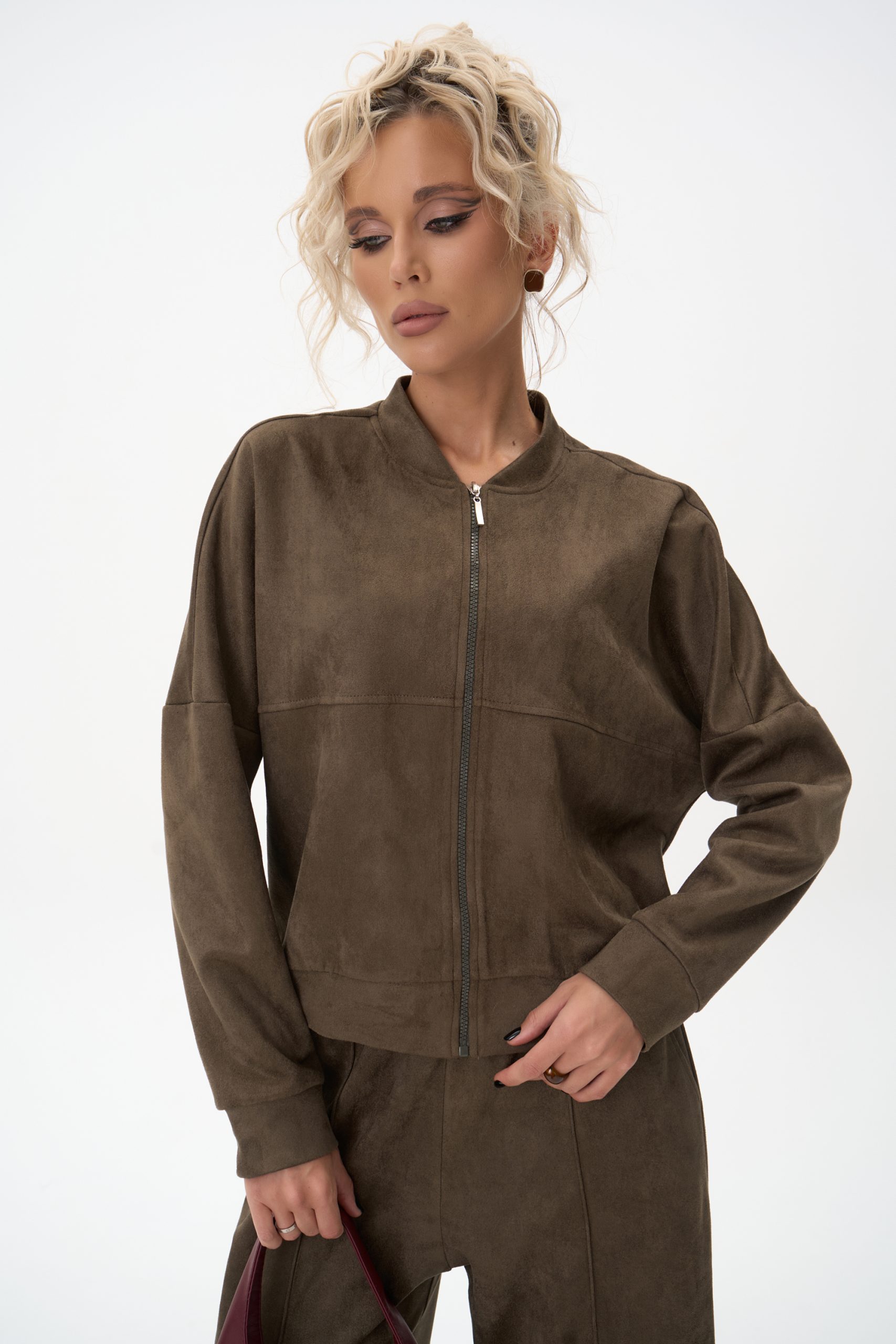 Бомбер Майли (оливковый)