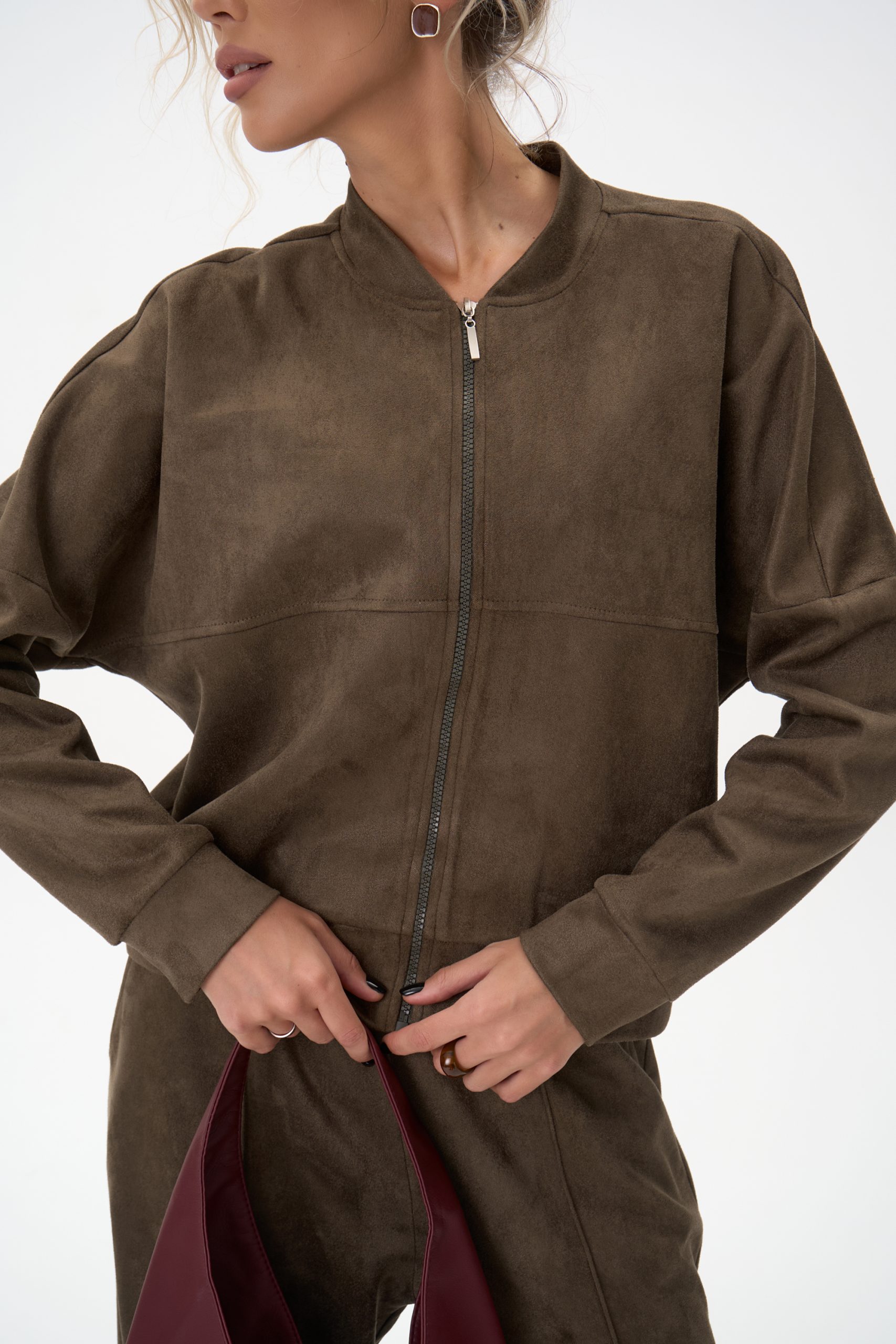 Бомбер Майли (оливковый)