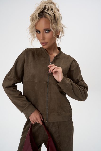 Бомбер Майли (оливковый)