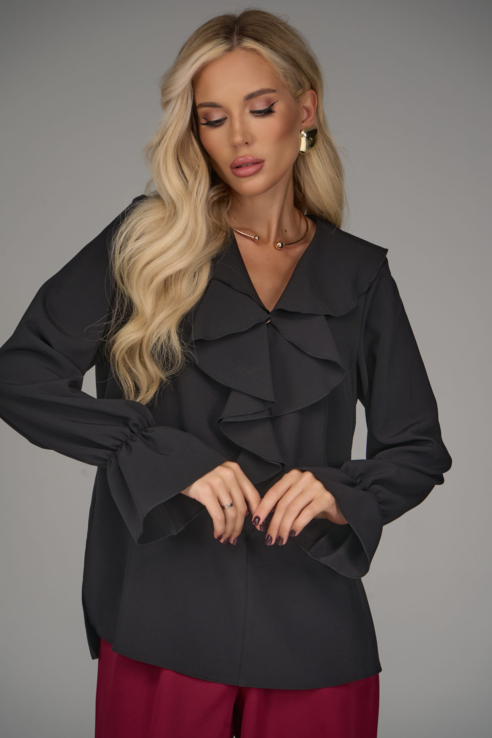 Блузка Мишель (чёрный)