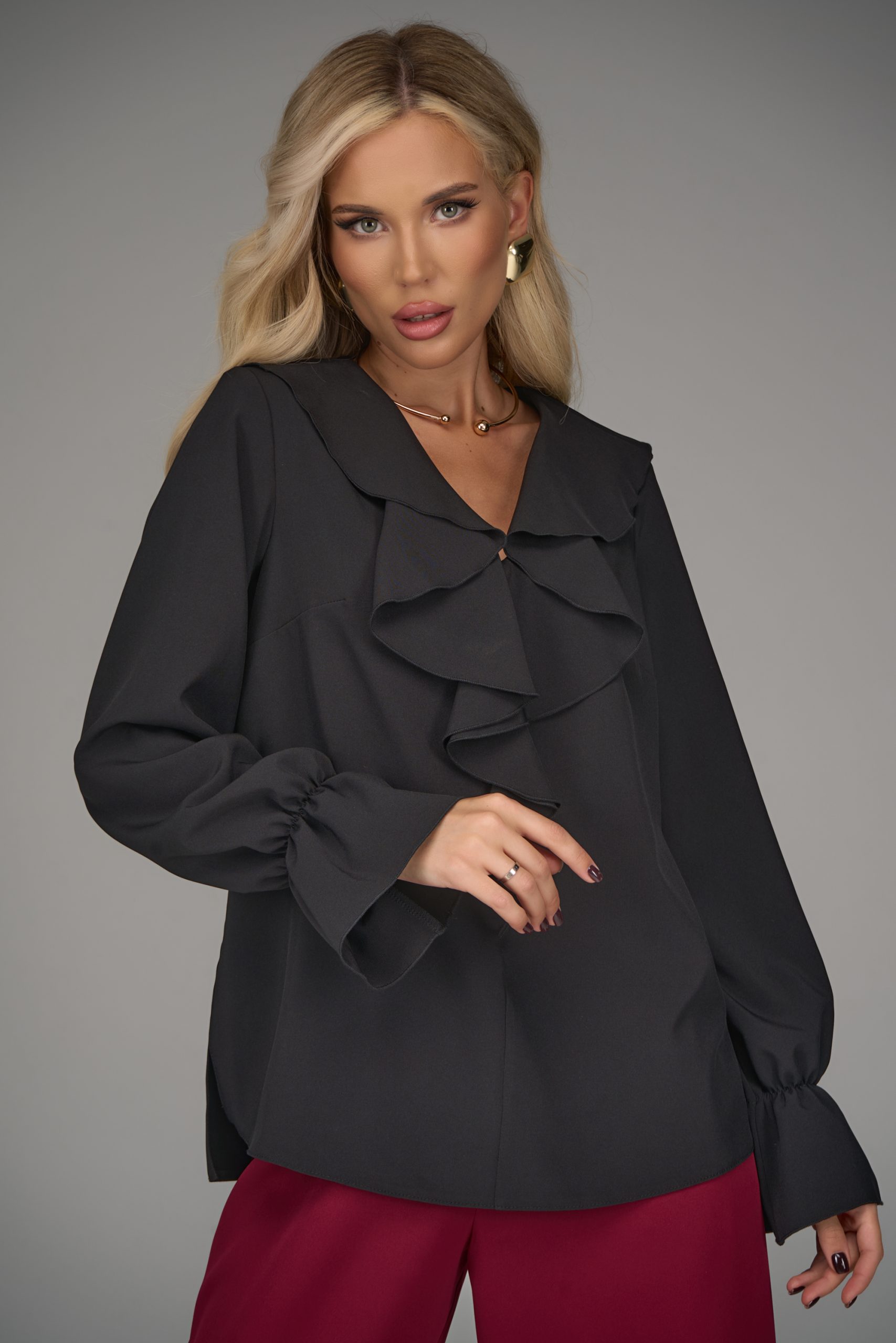 Блузка Мишель (чёрный)