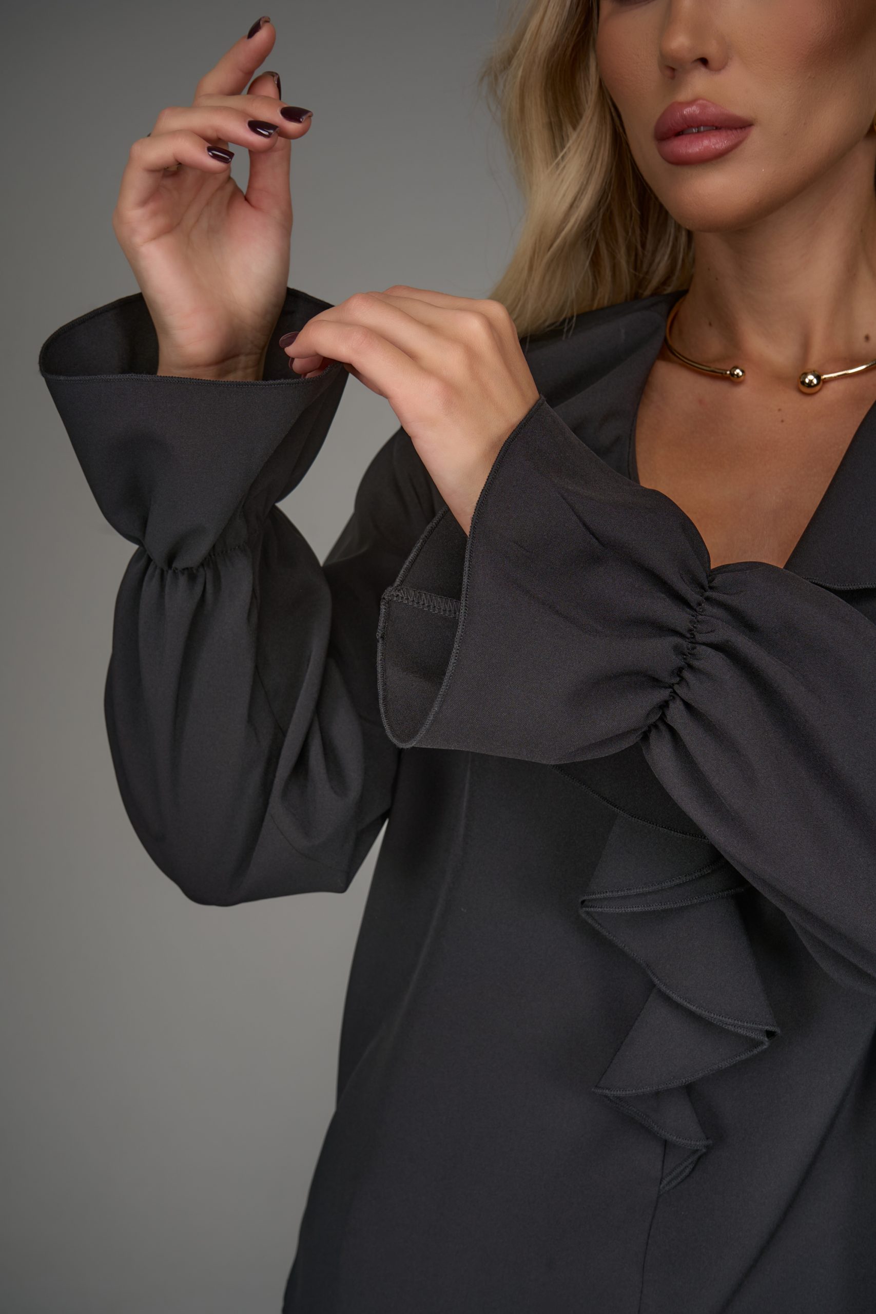 Блузка Мишель (чёрный)