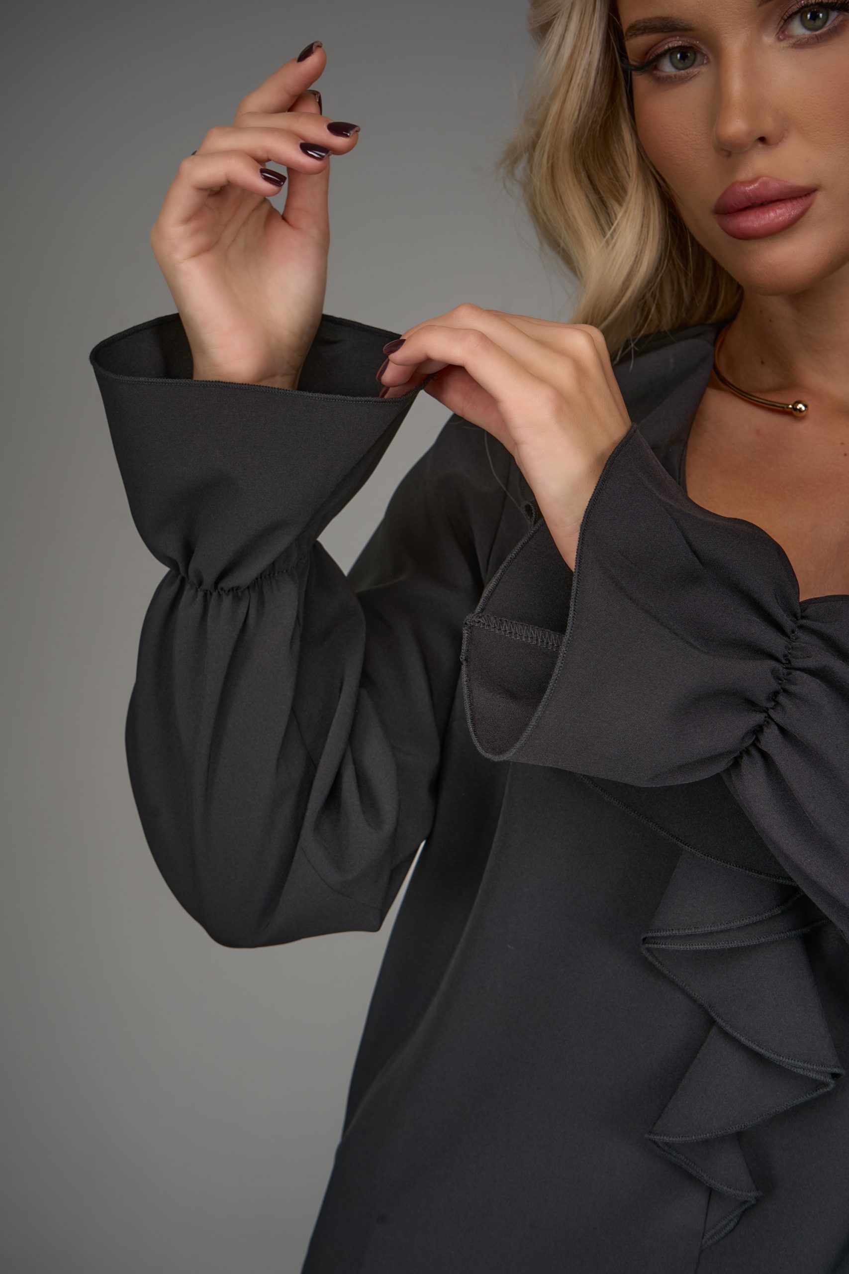 Блузка Мишель (чёрный)