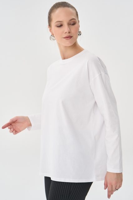 Лонгслив Эшли (белый)