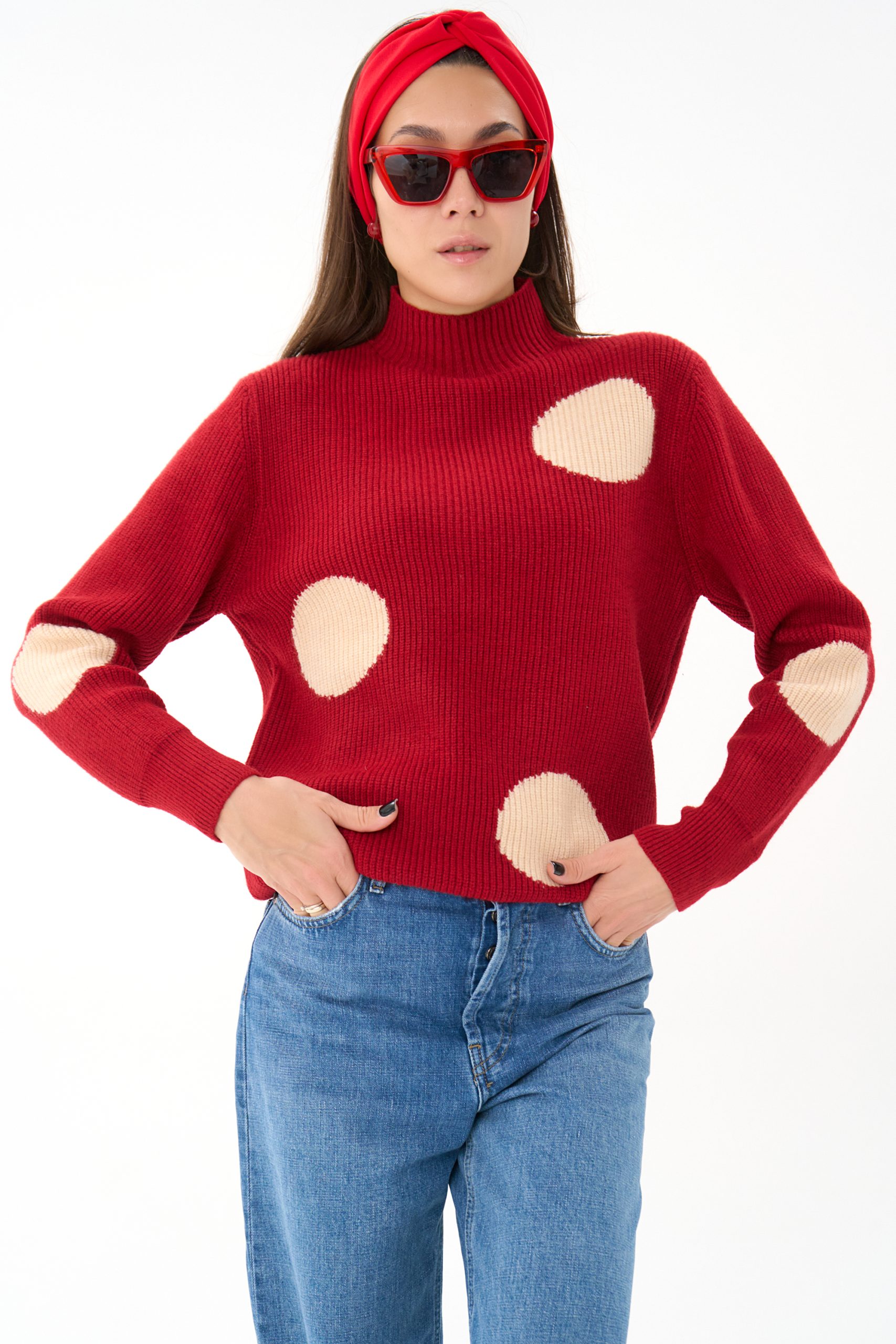 Свитер Зои (красный)