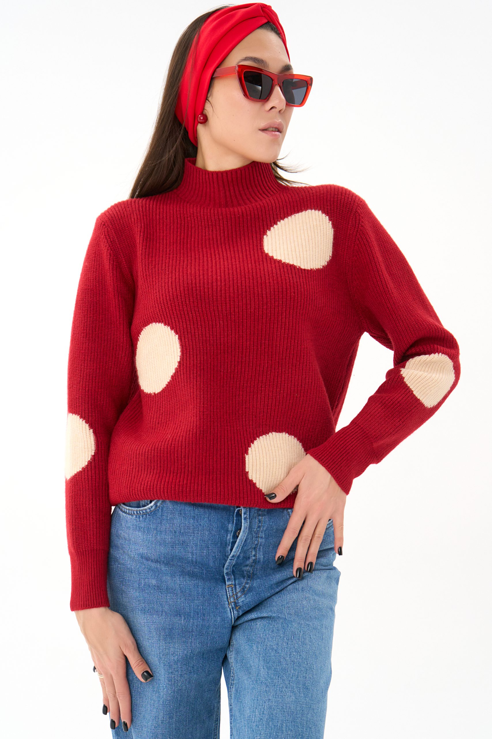 Свитер Зои (красный)