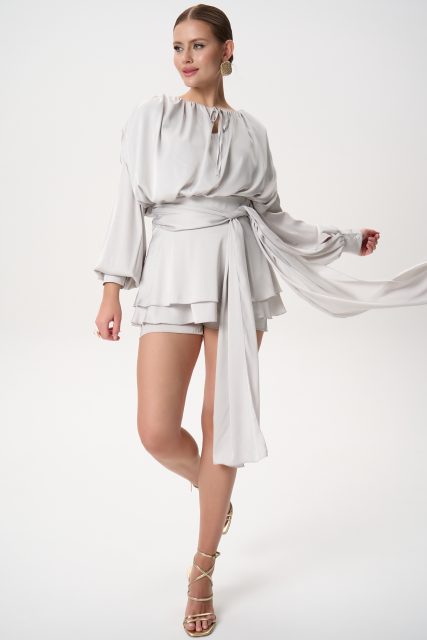 Платье Муза (жемчужный)