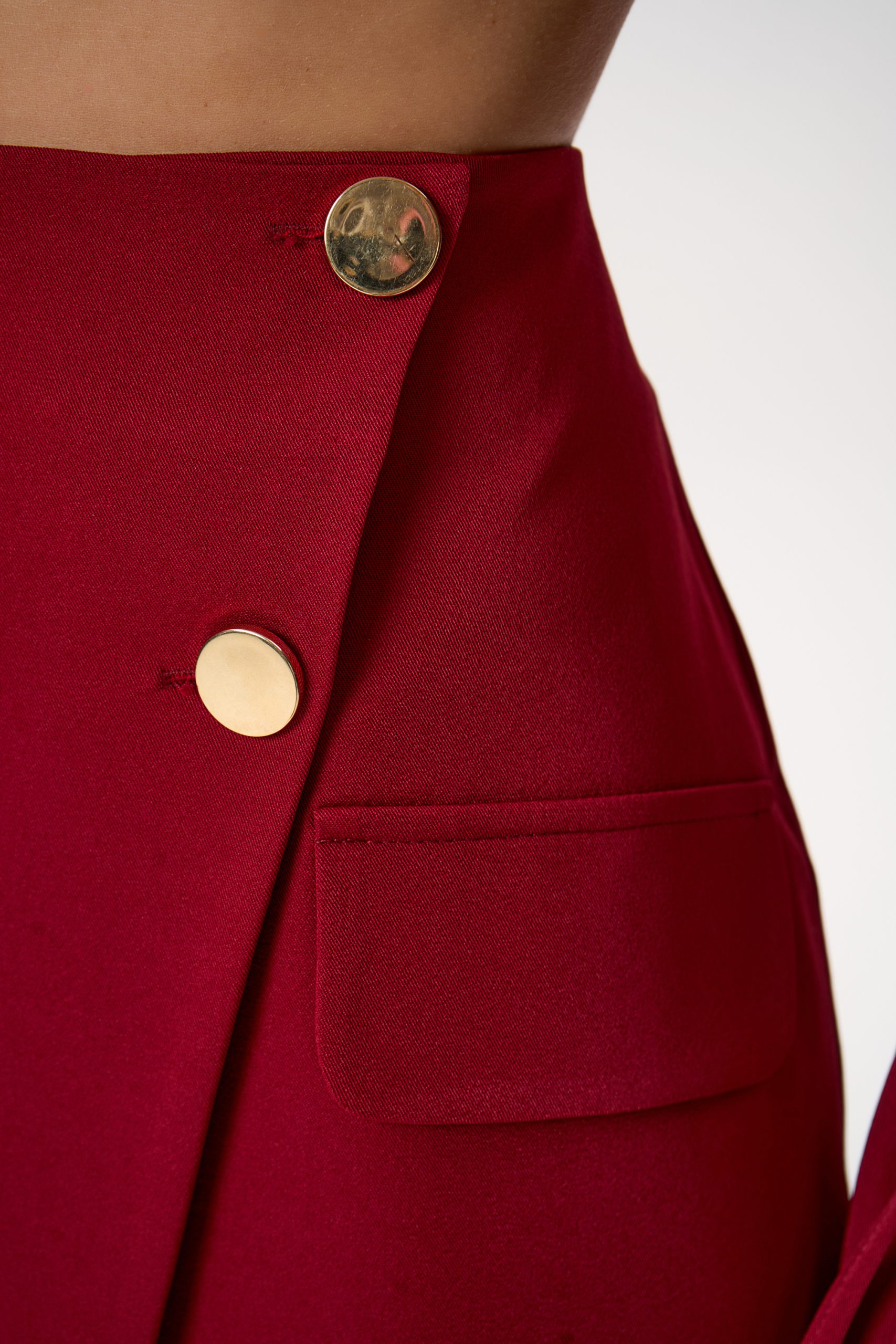 Юбка Бонни (бордовый)