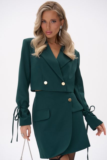 Пиджак Бонни (изумрудный)