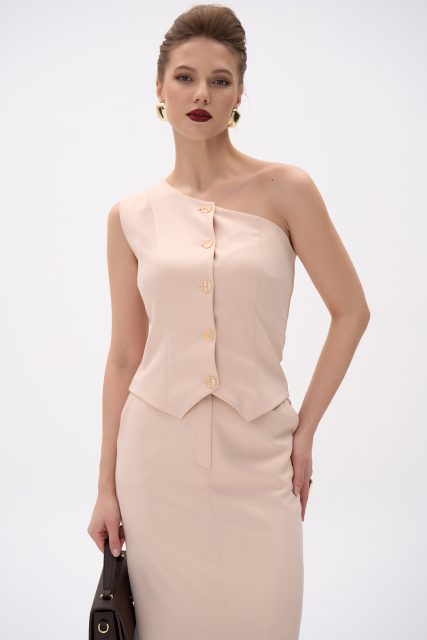 Жилет Клио - 2 (бежевый)