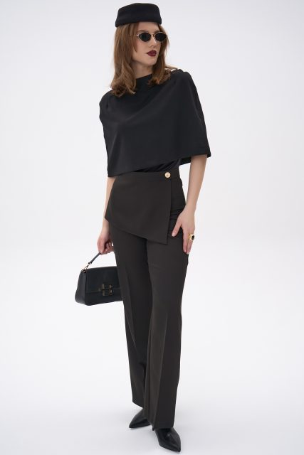 Брюки Агния (чёрный)