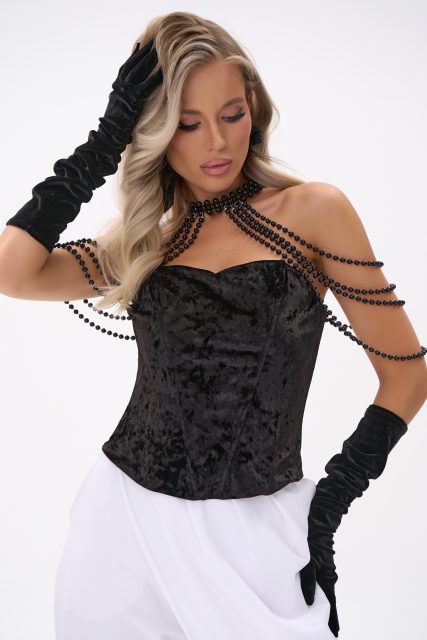 Корсет Деби (чёрный)