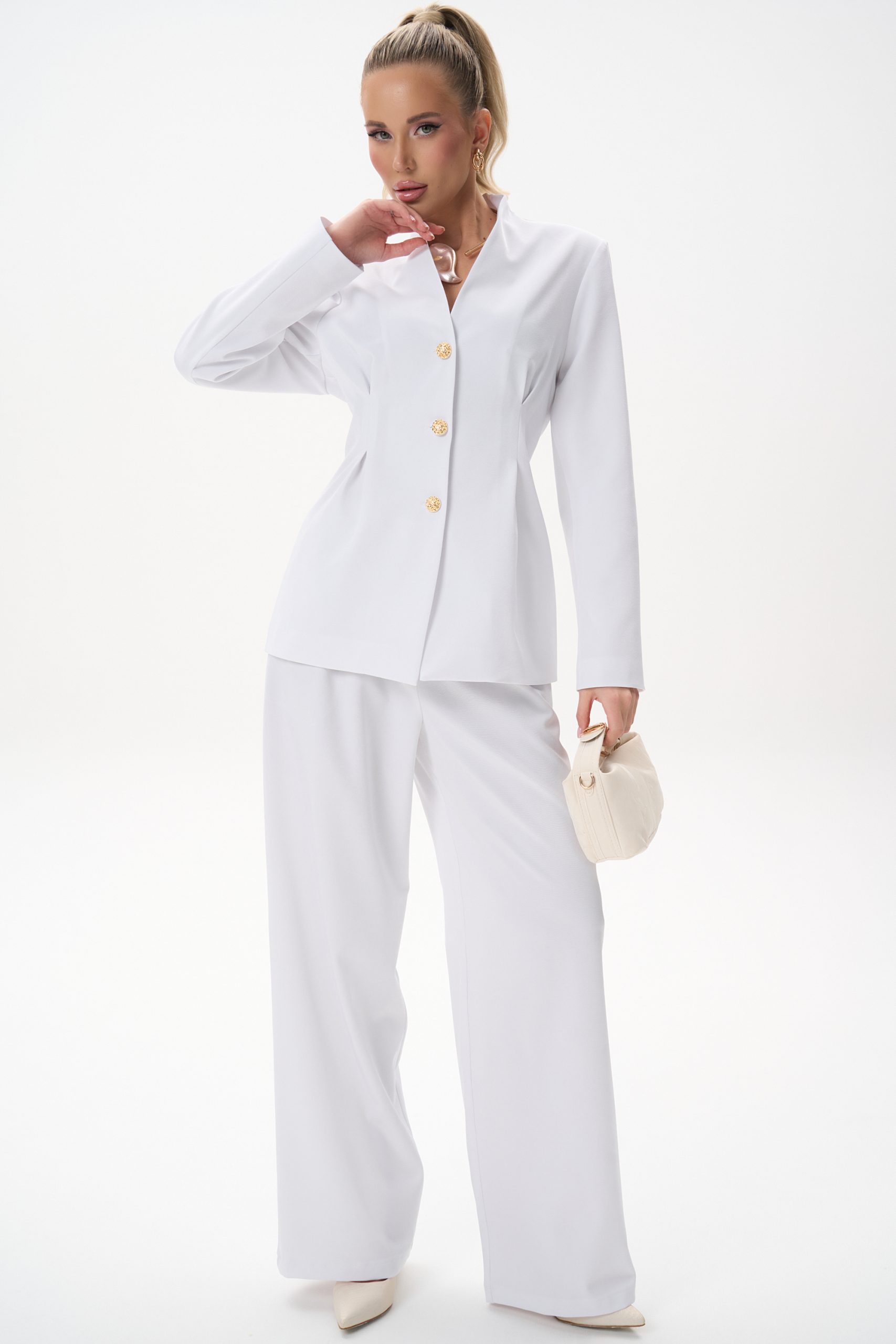 Брюки Лоис (белый)