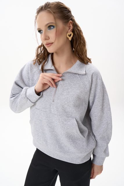 Свитшот Деми (темно-серый)