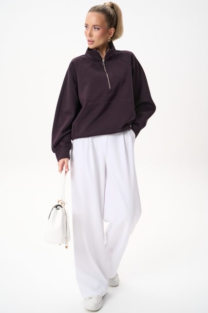 Свитшот Деми (инжирный)