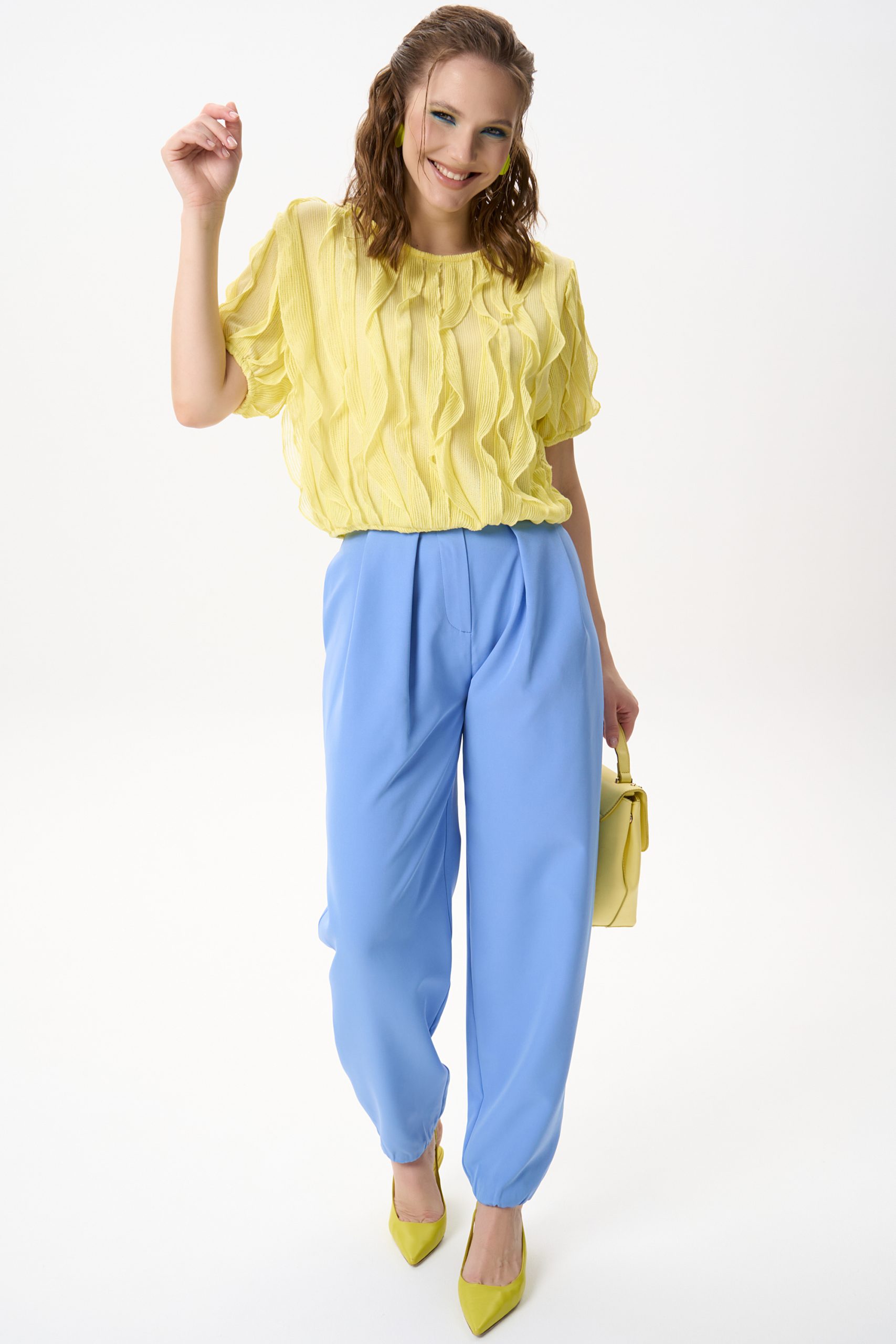 Блузка Лили (желтый)