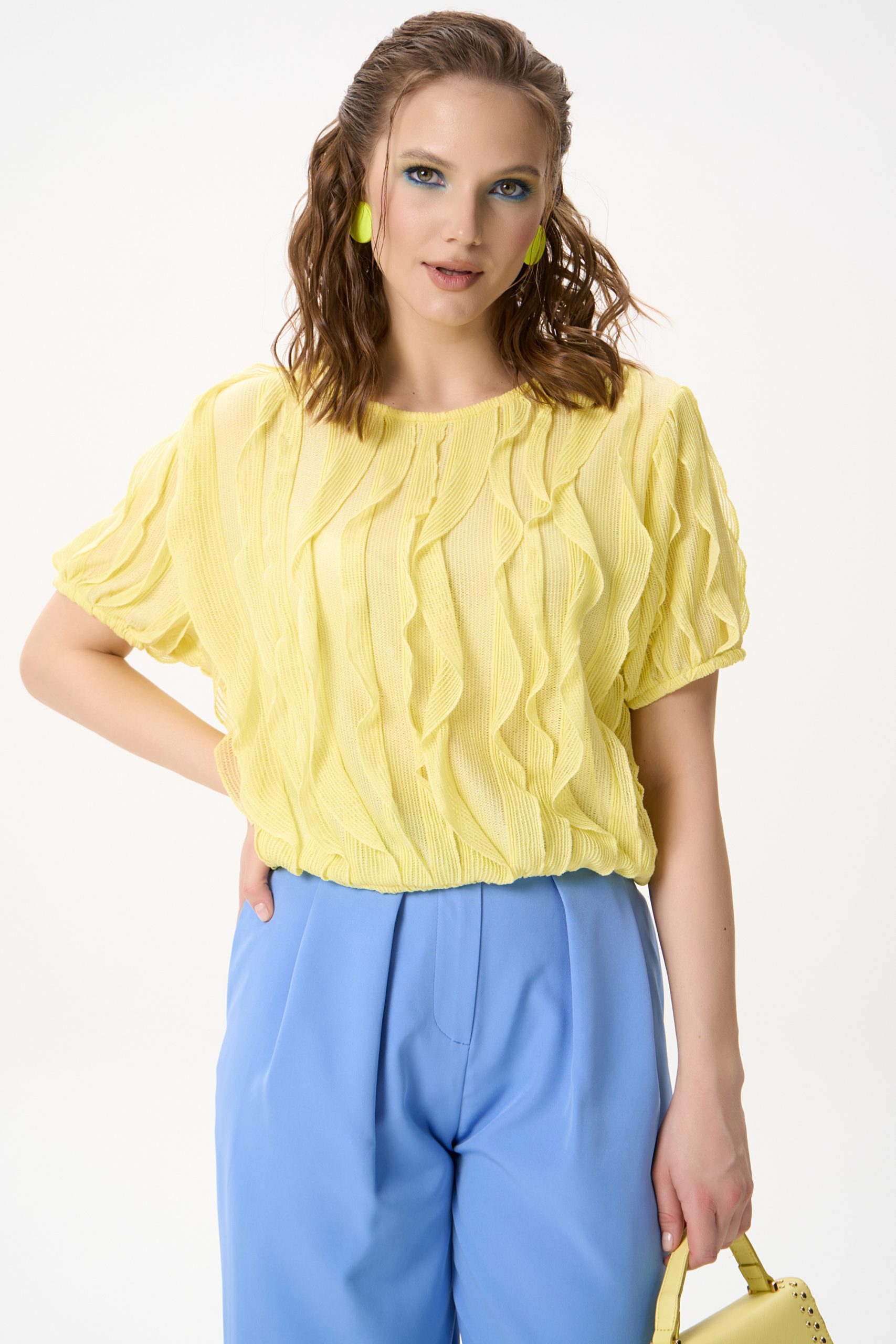 Блузка Лили (желтый)