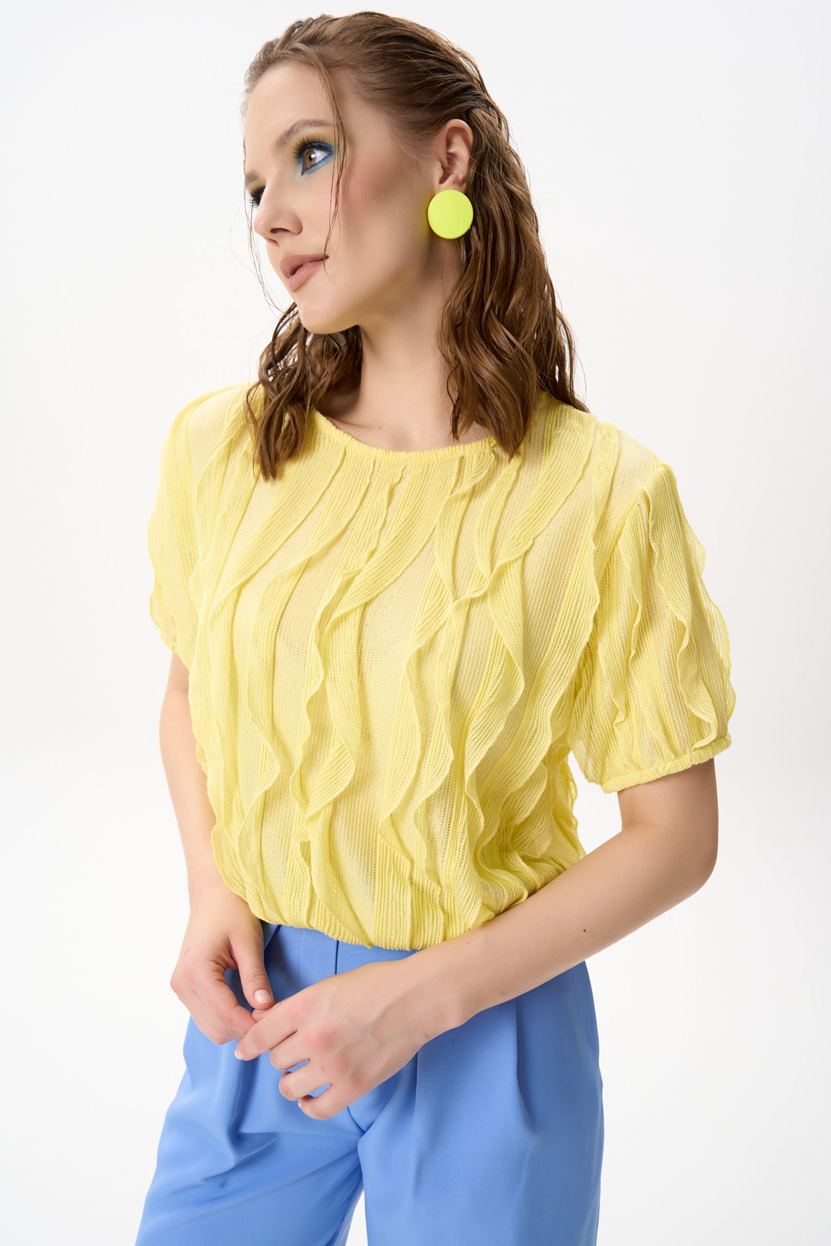 Блузка Лили (желтый)