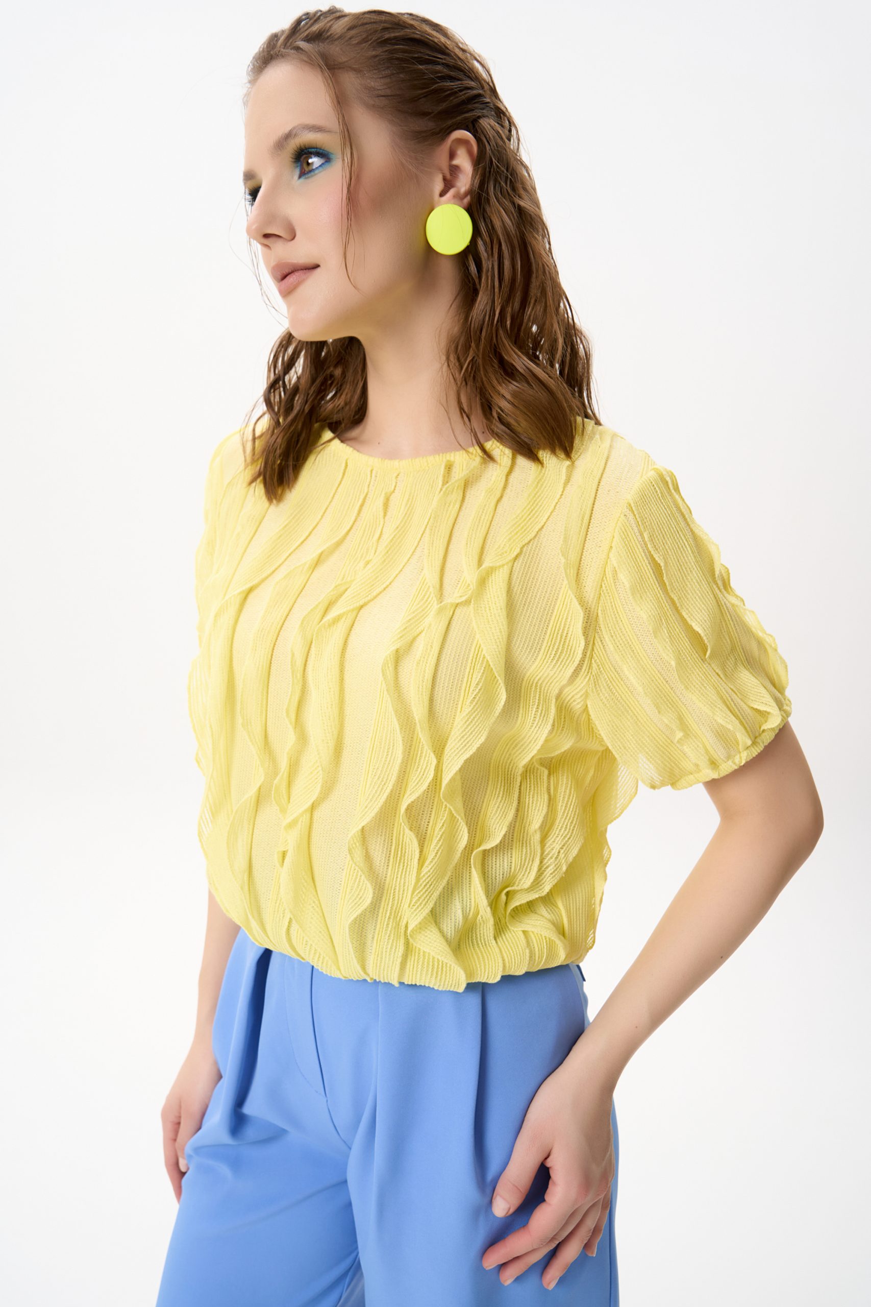 Блузка Лили (желтый)