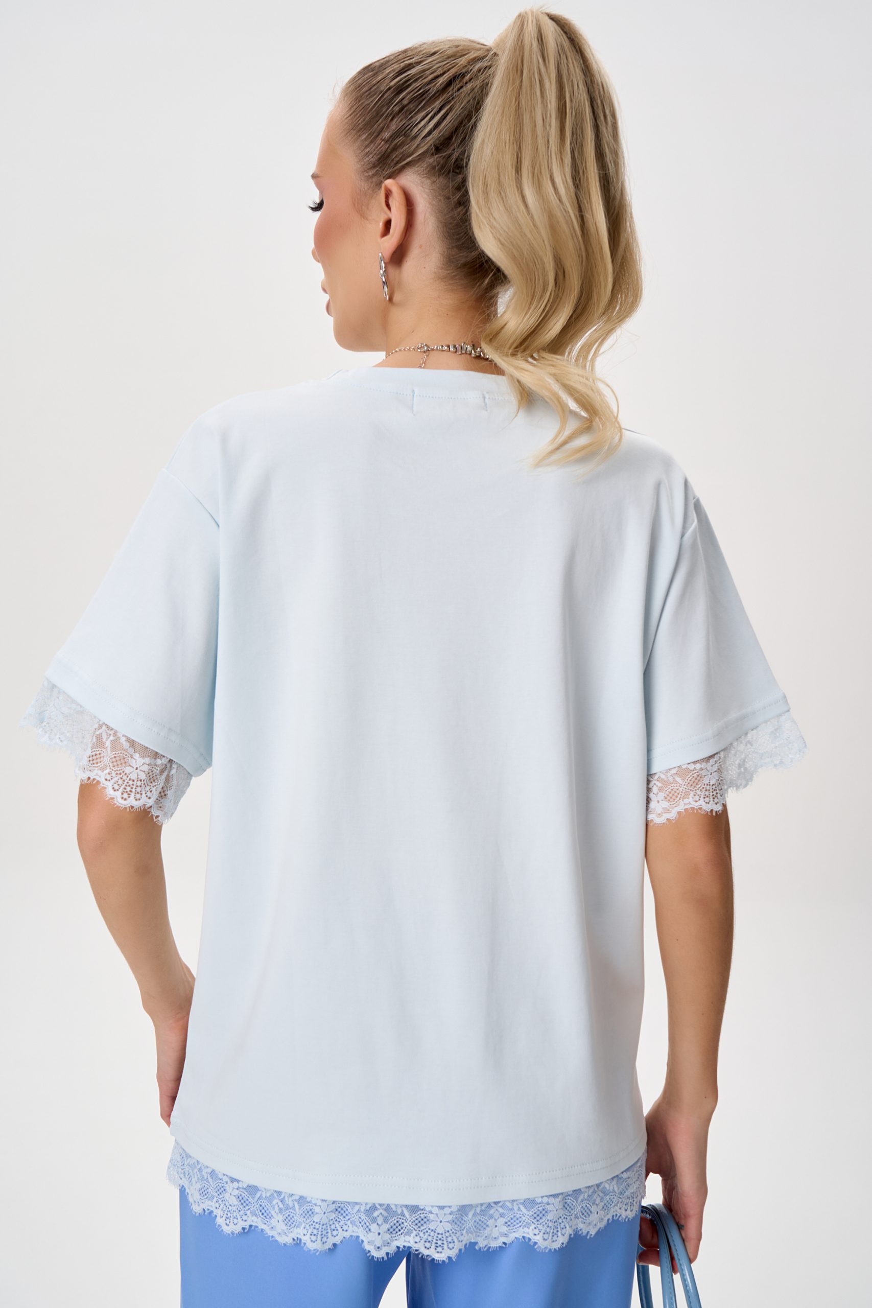 Футболка Бэль (голубой)