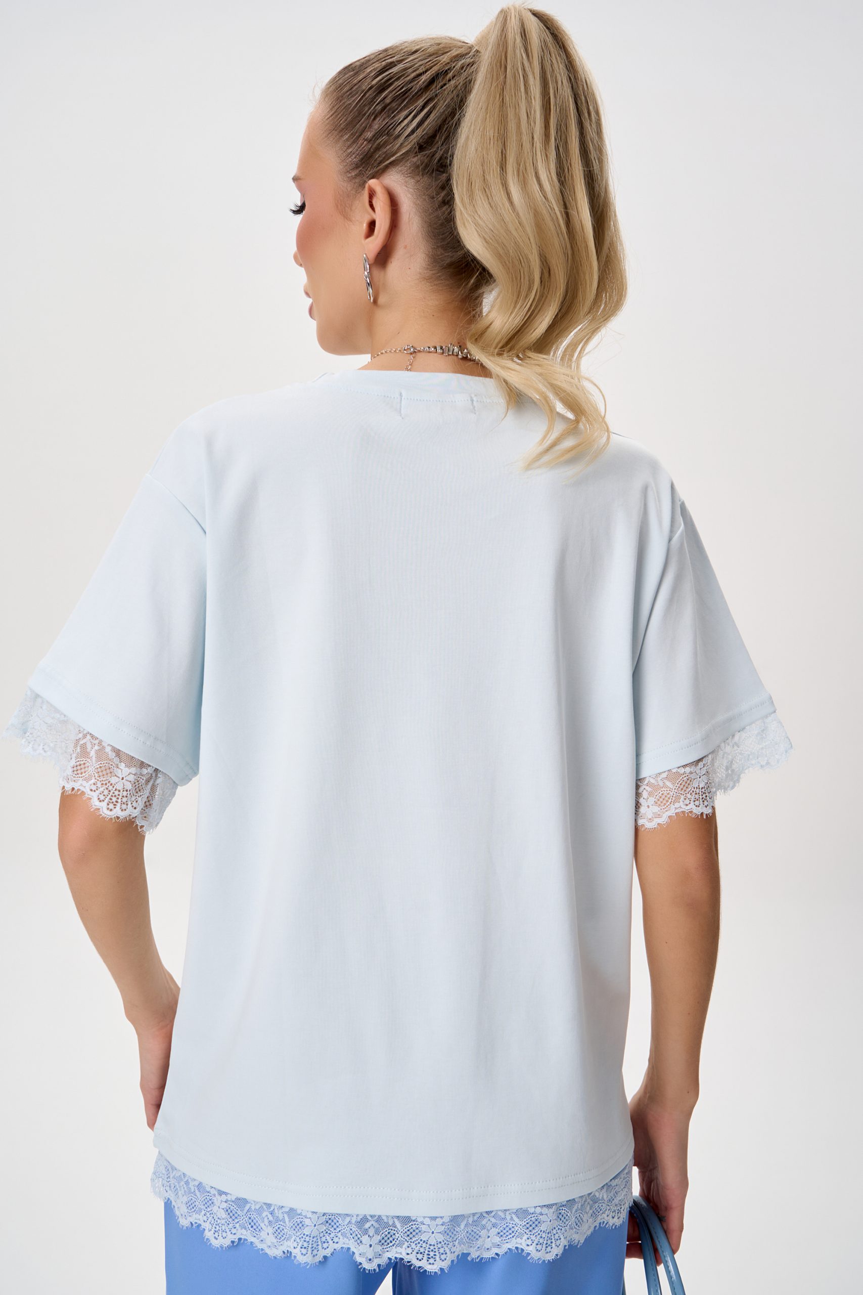 Футболка Бэль (голубой)