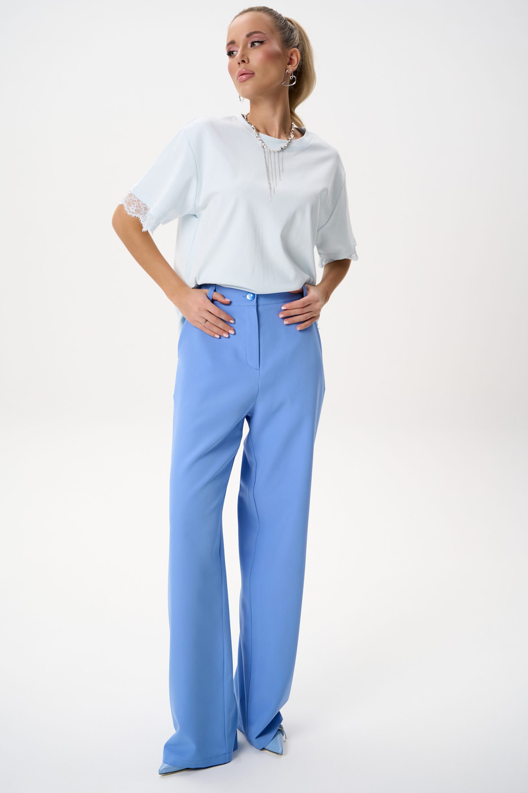 Футболка Бэль (голубой)