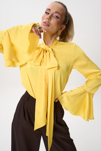 Блузка Агата (желтый)