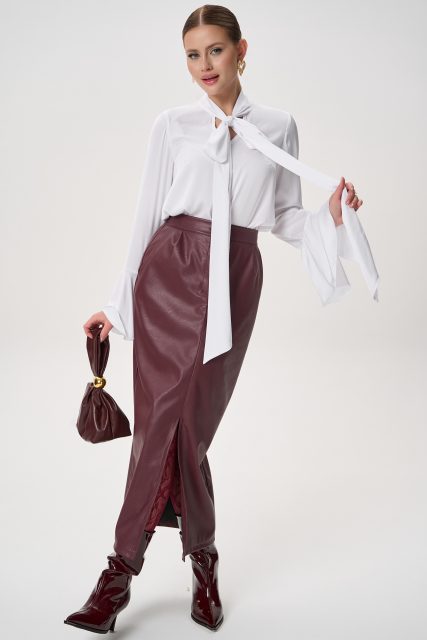 Блузка Агата (белый)