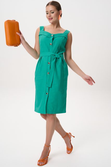 Платье Ширли (зелёный)