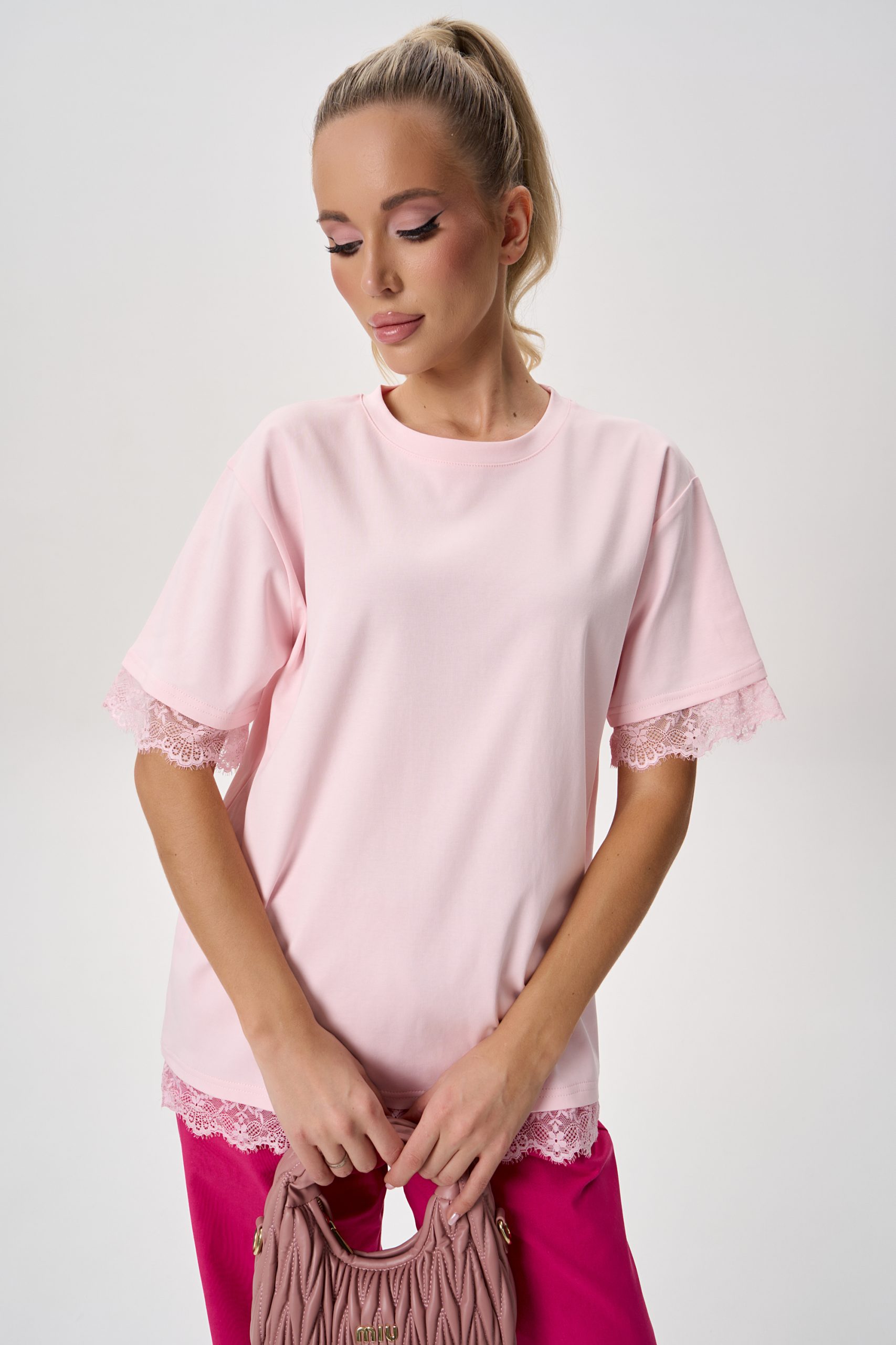 Футболка Бэль (розовый)