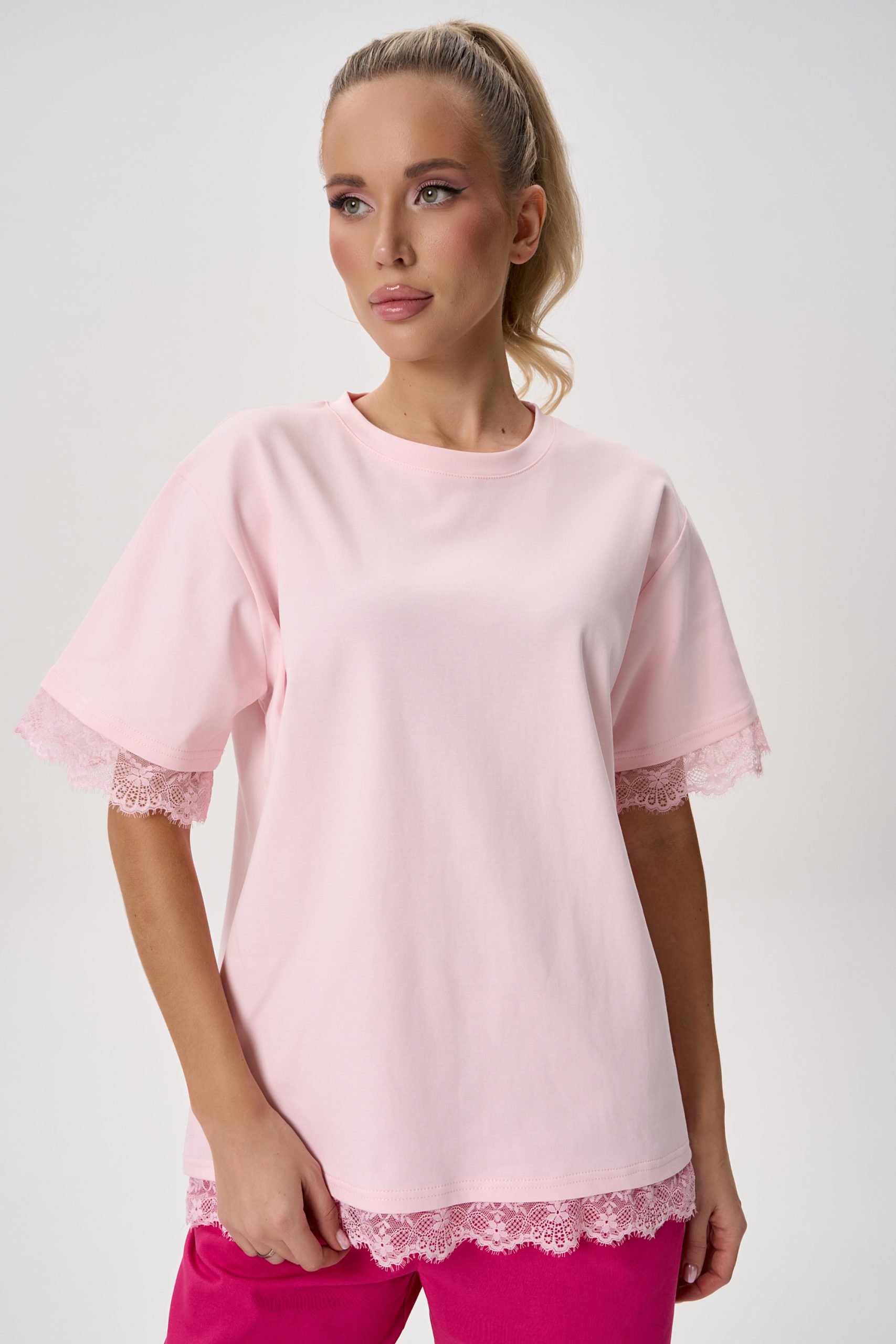 Футболка Бэль (розовый)