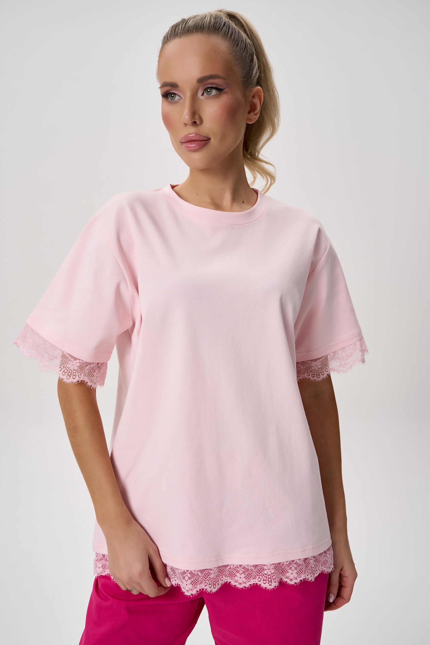 Футболка Бэль (розовый)