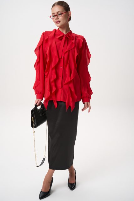 Рубашка Кристл (красный)