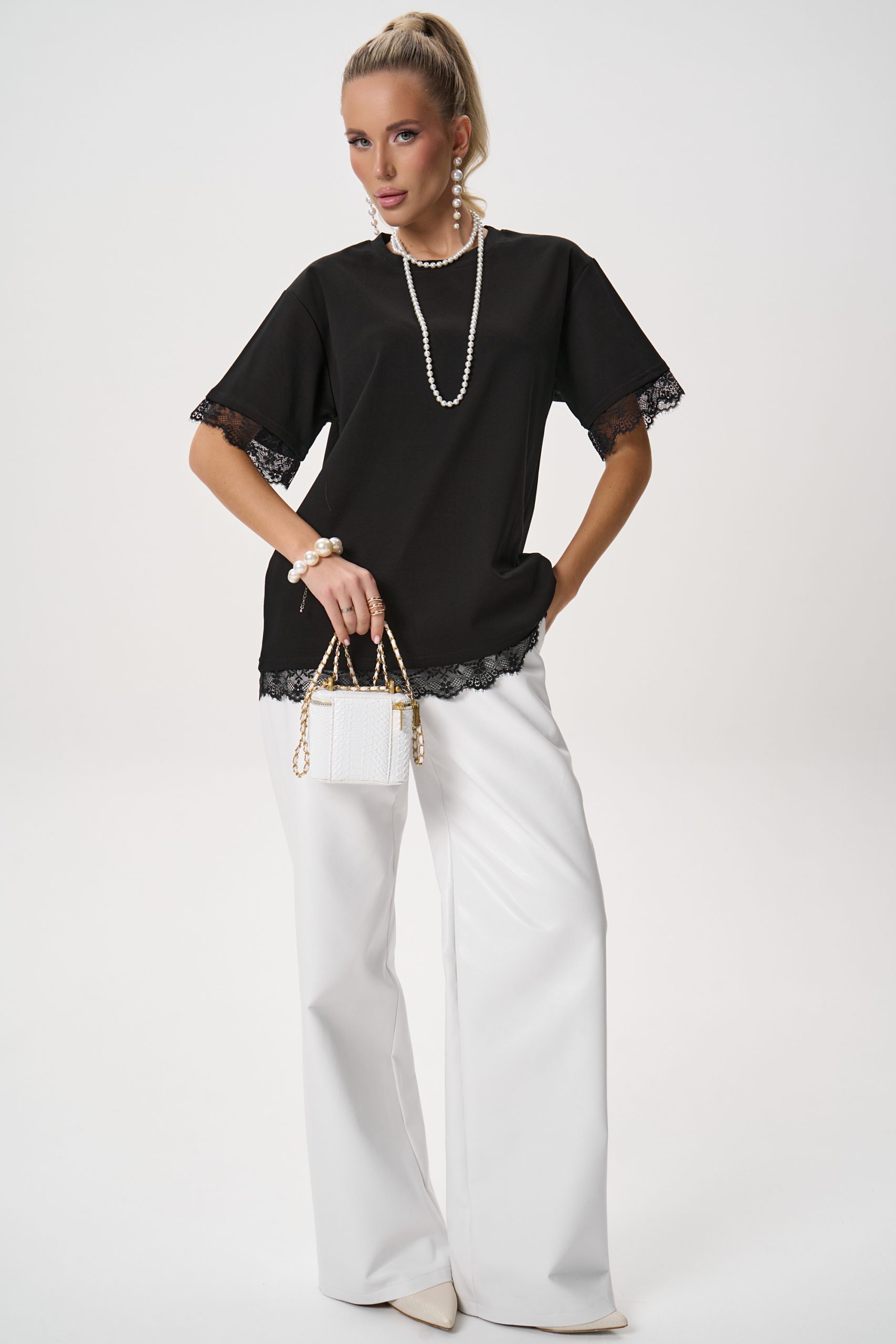 Футболка Бэль (чёрный)