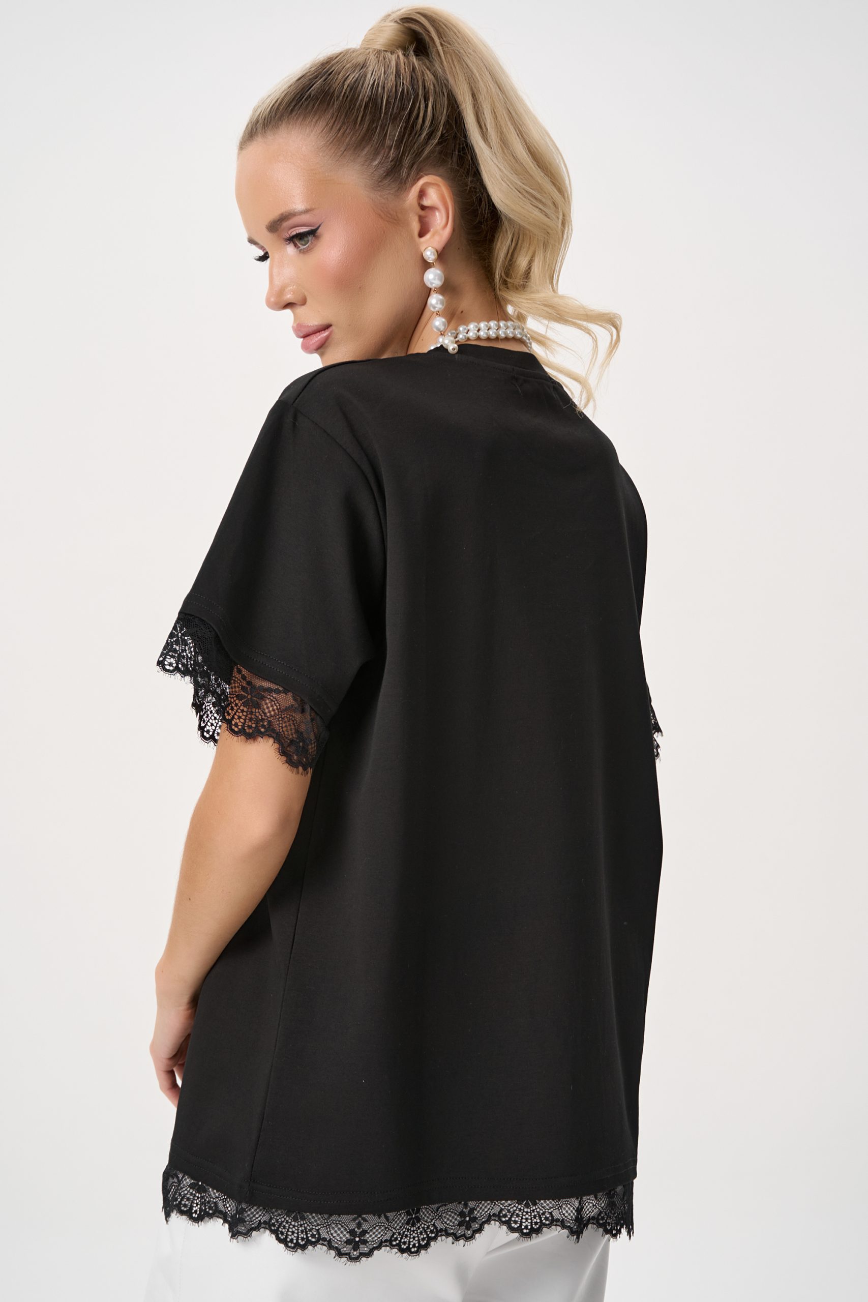 Футболка Бэль (чёрный)