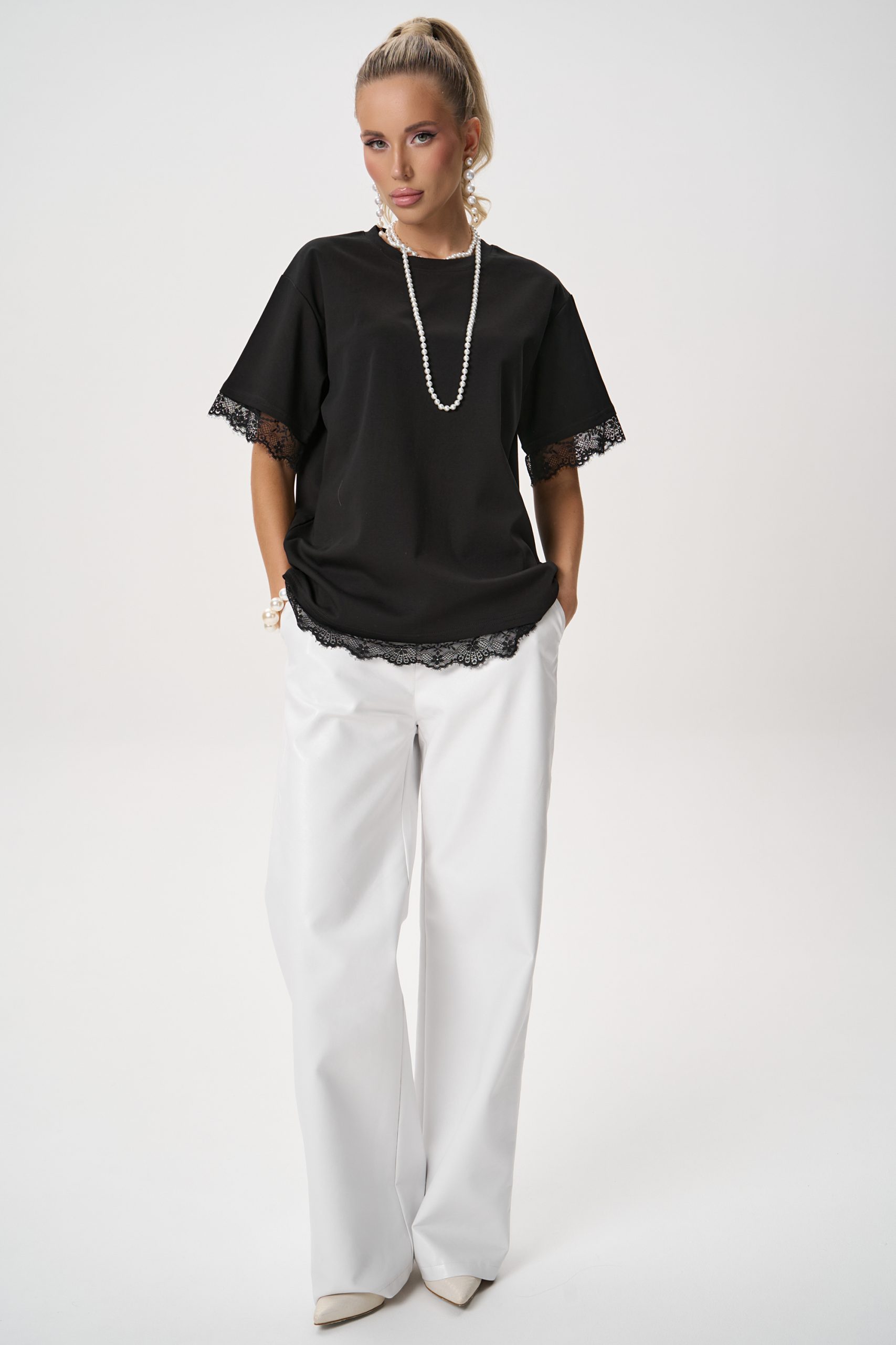 Футболка Бэль (чёрный)