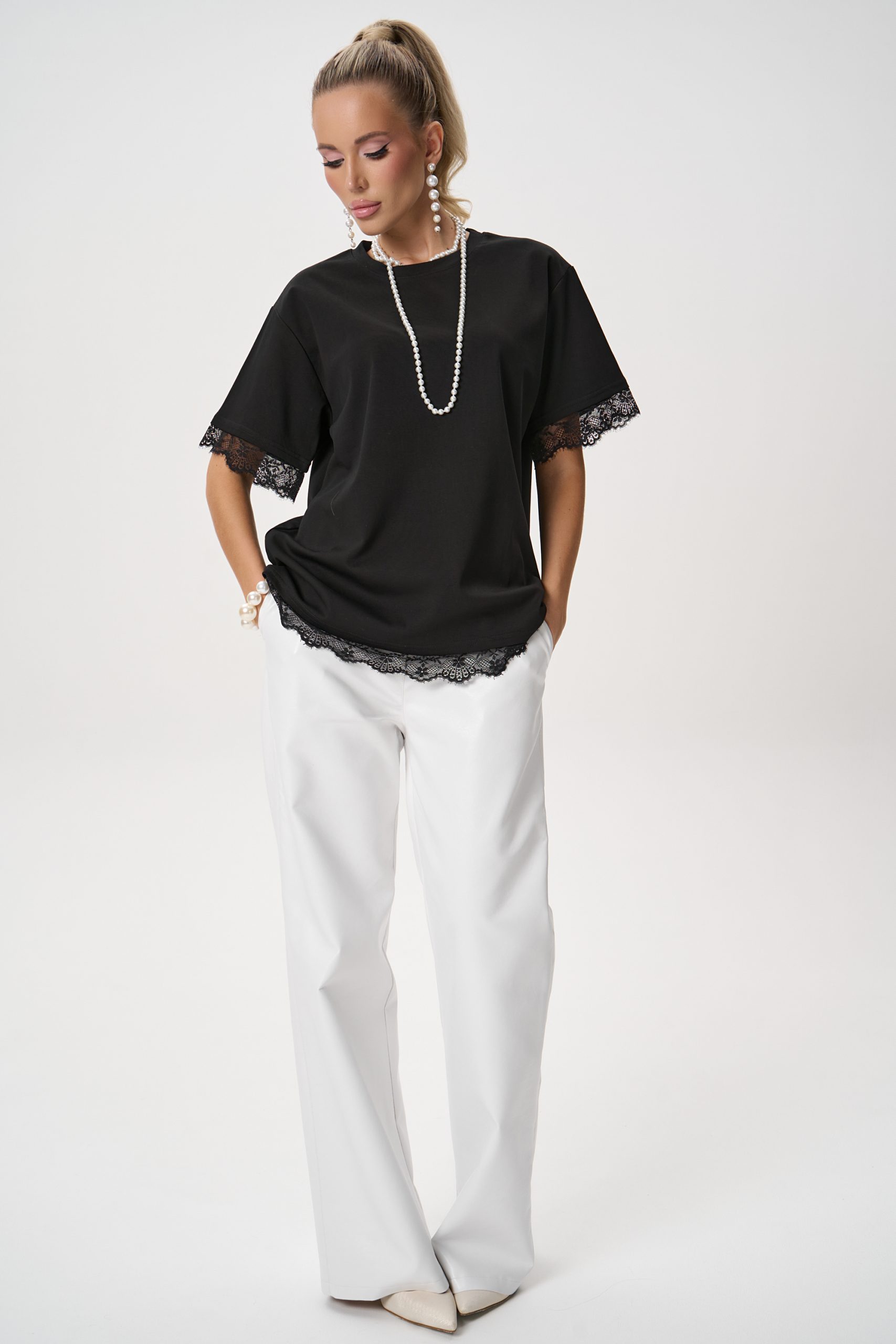 Футболка Бэль (чёрный)